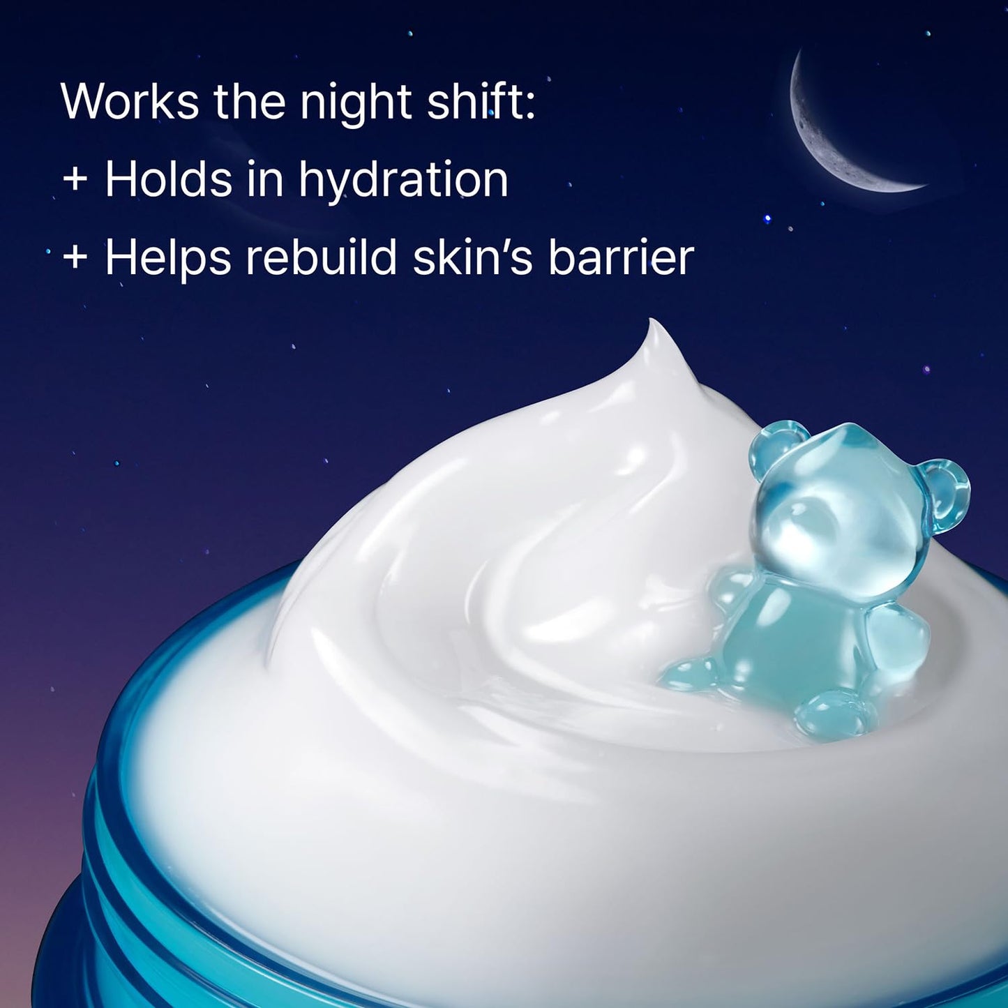 Dr.Jart+ Vital Hydra Solution Hydro Plump Overnight Korean Face Mask with Hyaluronic Acid for Glass Skin | Korean Skin Care, 2.53 Fl Oz